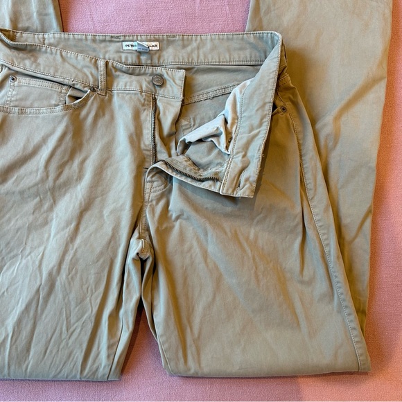 Peter Millar Sateen Khaki Pants - Picture 4 of 9